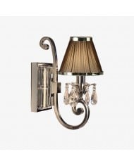 Applique murale Aurix avec bras incurvé - Éclairage mural élégant pour espaces artistiques et de vie HL2004