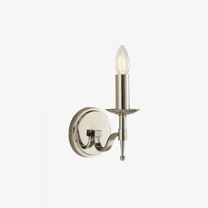 Applique da parete classica Tela in metallo - Elegante applique da parete ideale per corridoio o soggiorno HL2022