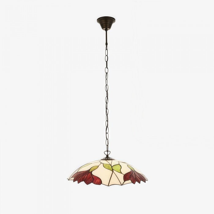 TF Botanica Floral Glazen Hanglamp - Vintage Hanglamp voor Open Ruimtes HL2188