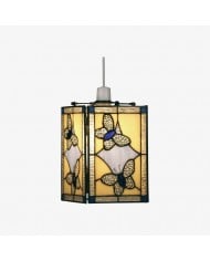 Velura hanglamp - Beige linnen kap voor eet- en woonkamer HL2270