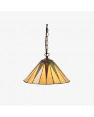 Weavara Skulpturale Pendelleuchte aus Stoff und Metall – Moderne Hängelampe für Ess- oder Wohnzimmer HL1850