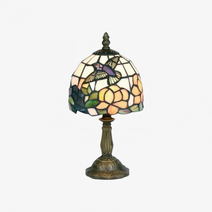 Dekoracyjna lampa stołowa TF Harken Jewel – zachwycający szklany design, idealny do sypialni lub salonu HL2141