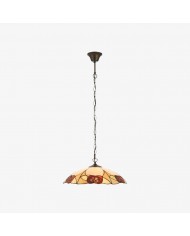 TF Jamelia Light - Plafonnier en verre décoratif - Style intemporel pour couloir HL2242
