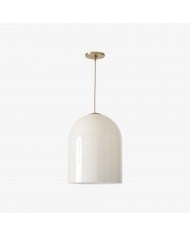 TF Astoria Tiffany Ceiling Pendant - Dimpled Geometric Glass Design for Living Room HL2236