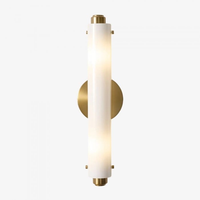 Applique da parete moderna in vetro Vilonass - Design minimalista allungato per spazi interni ed esterni HL1934