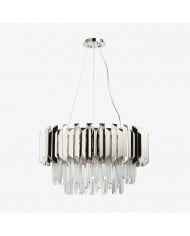 Lámpara colgante TF Camillo con diseño clásico - Lámpara de vitral para dormitorio o pasillo HL2005