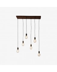 TF Camillo Mosaic Tiffany Glas Pendellampa - Fyrkantig Lanternskärm - Hantverksmässig Heminredningsaccessoar HL2224