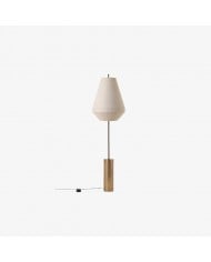 Lampa podłogowa Tiffany w geometrycznym stylu art déco TF Fargo do salonu, oświetlenie narożne HL2053