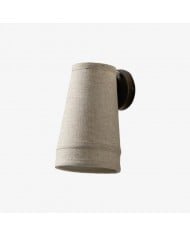 Applique murale en verre sculpté Modo - Lampe moderne à lumière diffuse pour entrées HL1906