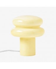 Art Deco Star Table Lamp - Frosted Glass Light for Modern Bedrooms - Astris Lyra HL1794