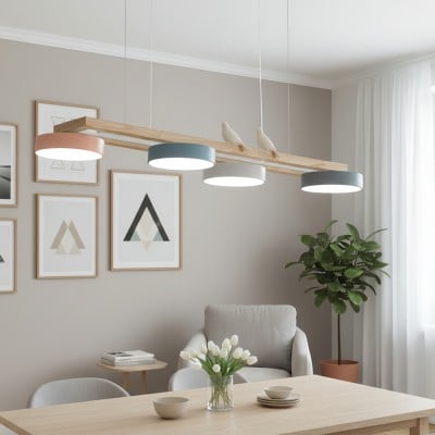 Lustre long en forme d'oiseau à la mode de nouveau style HL742