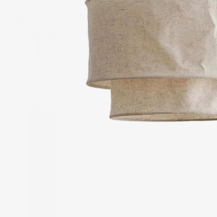 Aeroloom Pendelleuchte mit organischer Textur – Weicher, mehrlagiger Stoffschirm, moderne dekorative Beleuchtung für jeden Raum