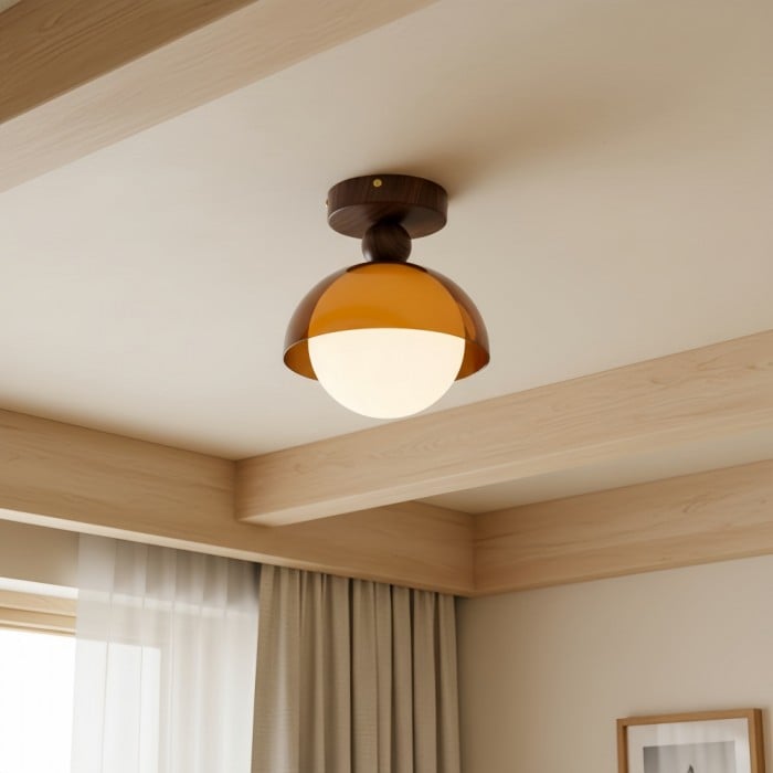 Afterglow Sunset Sculptural Glow Ceiling Lamp Modern Vintage Style for Hallway and Entryway HL2295