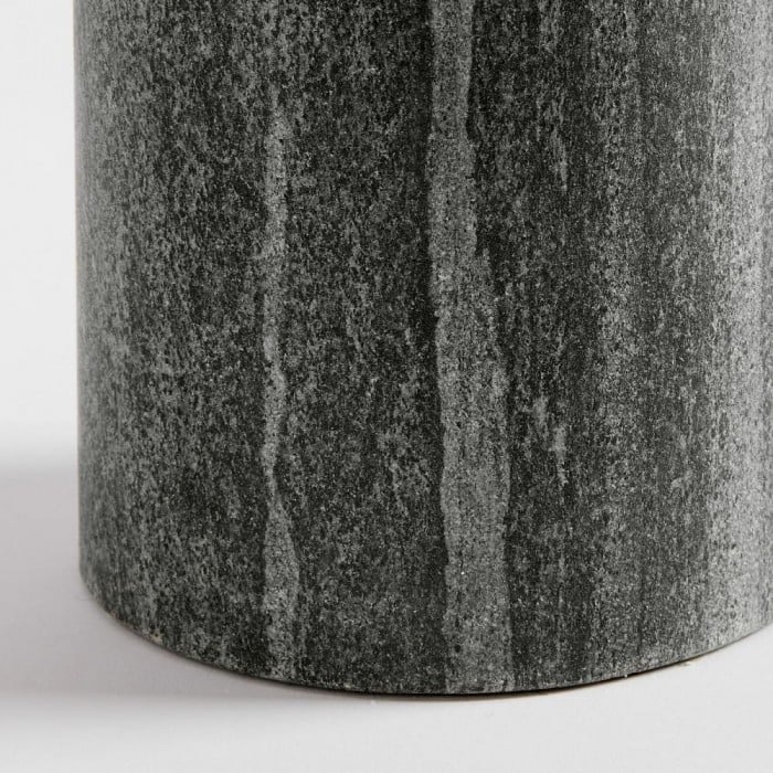 Albi Minimalistische Marmeren Tafellamp – Elegante Stoffen Kap, Geschikt voor Elke Kamer HL2388