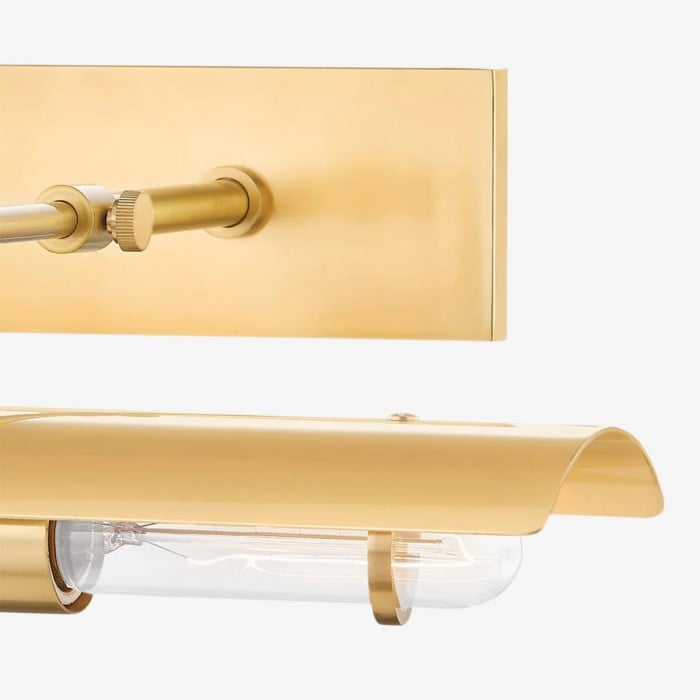 Aurix Minimalistisk Vägglampa i Järn – Elegant väggmonterad belysning som förhöjer alla inredningskonstverk HL2382