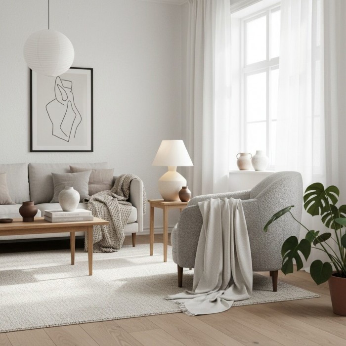 Ceruna Moderne Keramische Tafellamp – Sculpturaal ontwerp, strakke afwerking voor hal en woonkamer HL2393