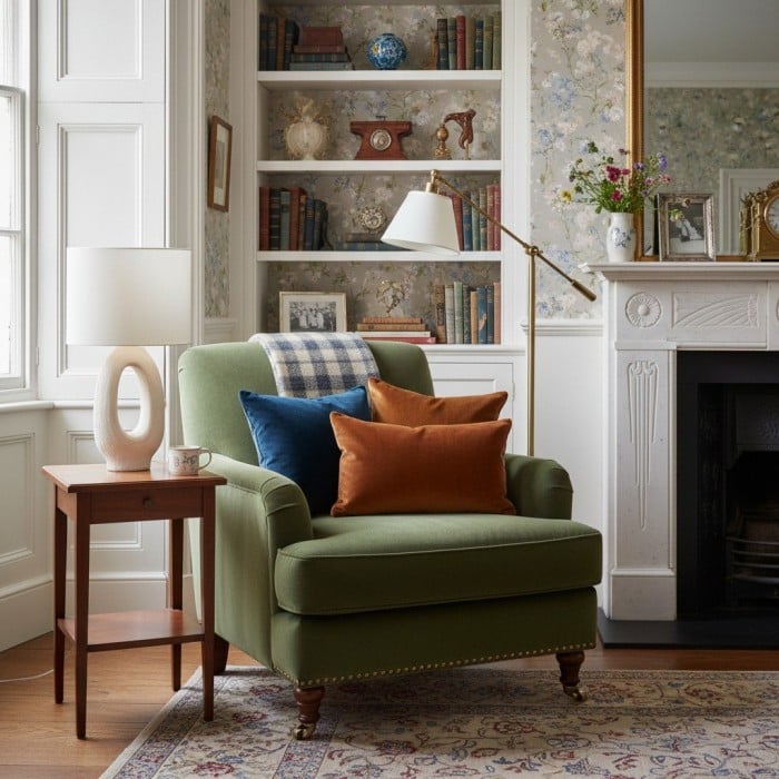 Ceruna bordslampa med keramisk kropp och texturerad finish för sovrum eller vardagsrum HL2386