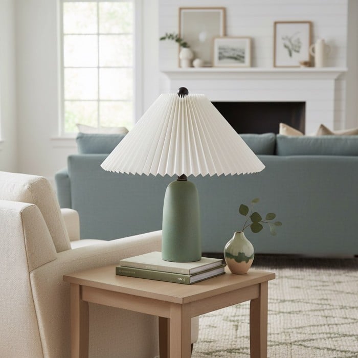 Ceruna Bordlampa i vintagestil - Metallskärm för studier och lounge HL2293