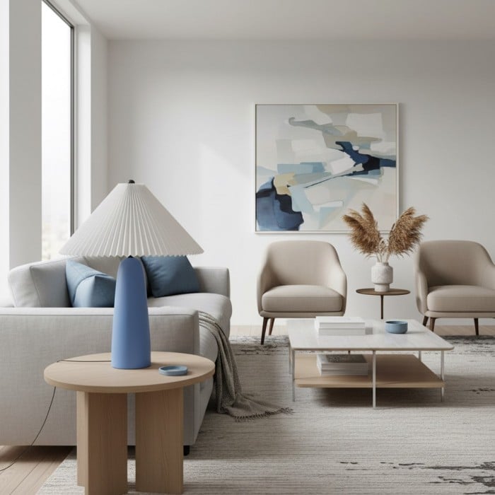 Ceruna Bordlampa i vintagestil - Metallskärm för studier och lounge HL2293