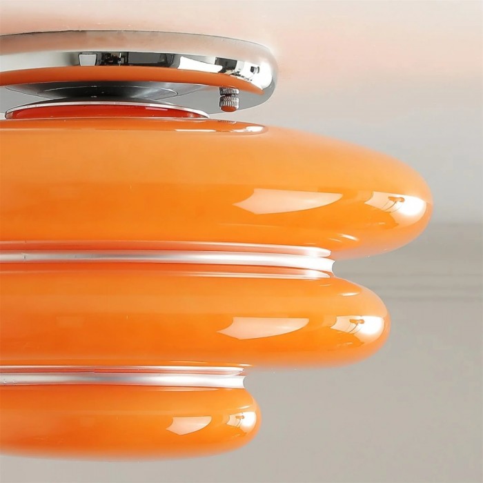 Cirren Layered Ceiling Light – Artistic Circular Silhouette Ceiling Fixture for Dining Area HL2348