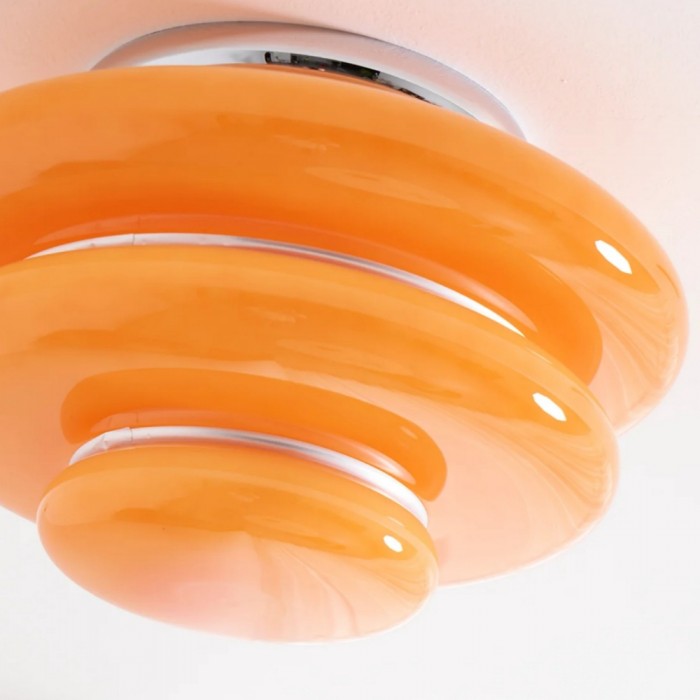 Cirren Layered Ceiling Light – Artistic Circular Silhouette Ceiling Fixture for Dining Area HL2348