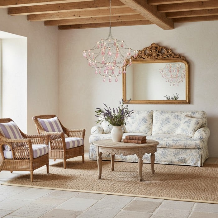 Francuski żyrandol kryształowy Crynora – romantyczny wzór świetlika w luksusowym stylu do jadalni lub sypialni HL2304