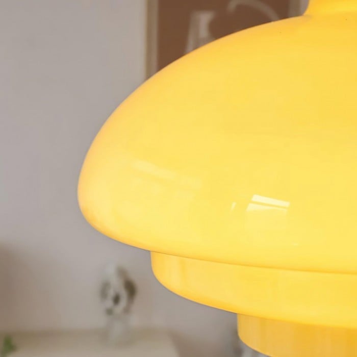 HaloVita Decorative Pendant Lamp – Minimalist Metal and Glass Pendant for Living Areas HL2355