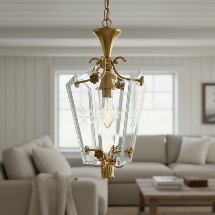 Kerise Sleek Glass Shade Pendant - Designer Ambient Light for Open Spaces or Lounges HL2294