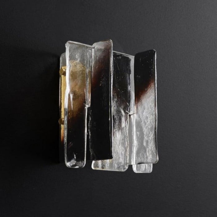 Lumiridge Modern Wall Light – Minimalist Design Metal Glass Fixture for Living Room HL2352