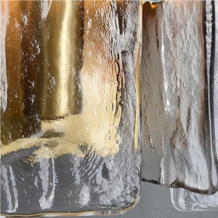 Lumiridge Modern Wall Light – Minimalist Design Metal Glass Fixture for Living Room HL2352