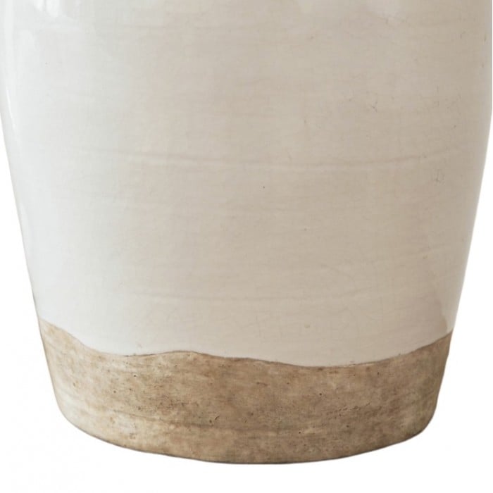 Mello Contemporary Table Lamp - Textured Ceramic Base for Living Room and Office HL2287