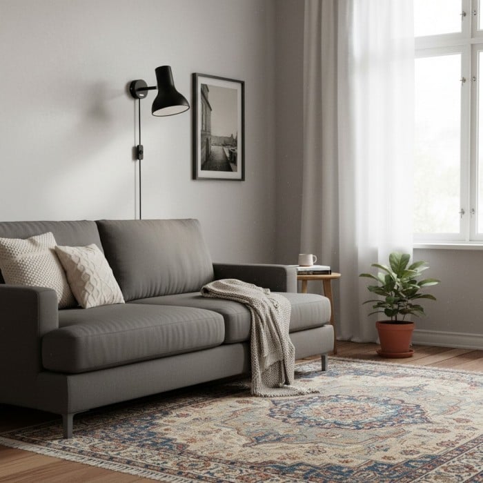 Modryx Adjustable Wall Light – Modern Minimalist Aluminium Lamp for Living Spaces HL2329