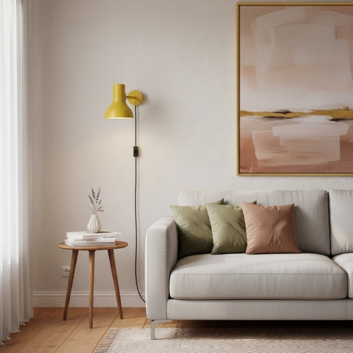 Modryx Adjustable Wall Light – Modern Minimalist Aluminium Lamp for Living Spaces HL2329