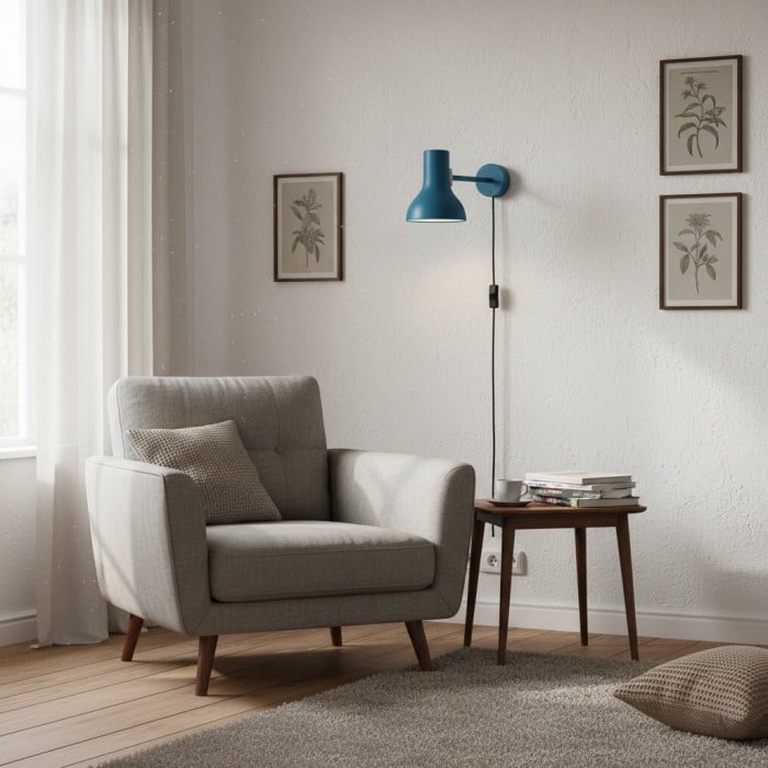 Modryx Adjustable Wall Light – Modern Minimalist Aluminium Lamp for Living Spaces HL2329