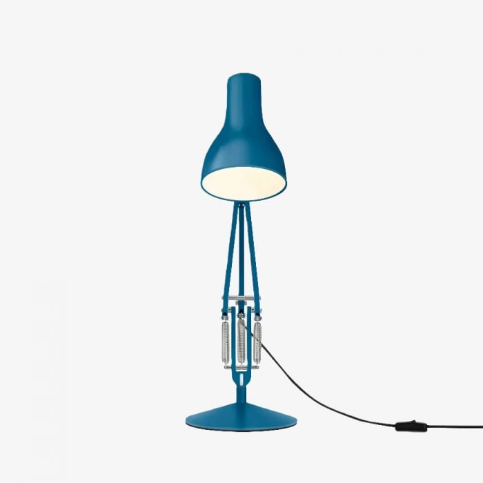 Modryx Nowoczesna, regulowana lampa biurkowa – ponadczasowa lampa robocza do domowego biura HL2325