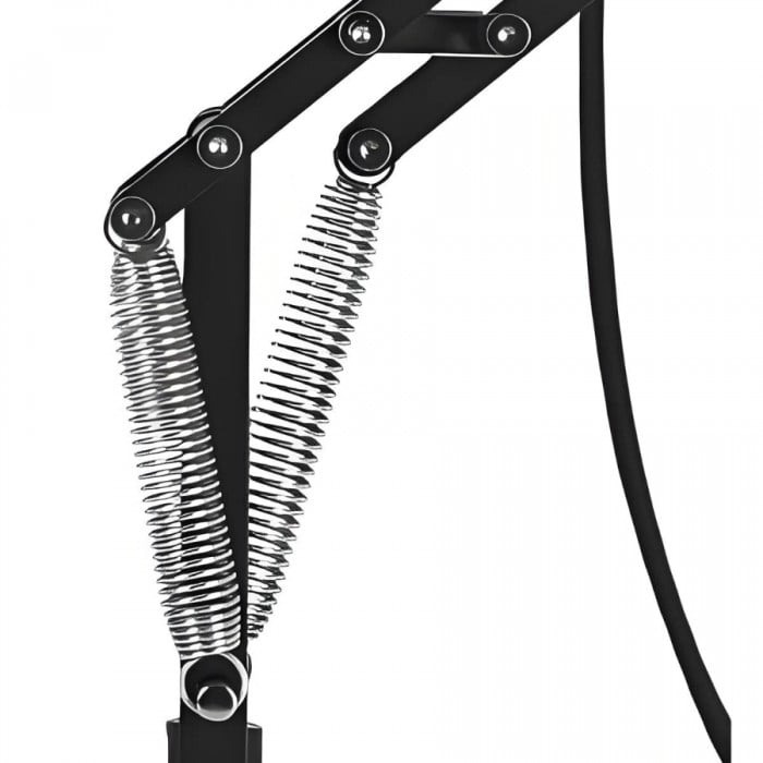 Modryx Nowoczesna, regulowana lampa biurkowa – ponadczasowa lampa robocza do domowego biura HL2325