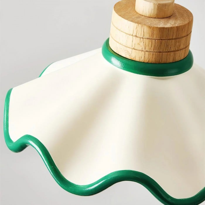 Moliro vågig taklampa - Modern vågig belysning för matsal HL2311