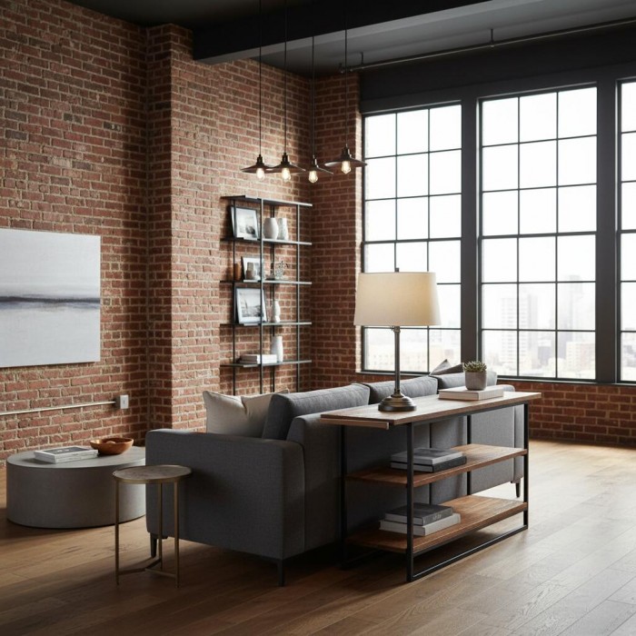 Nera USB Table Lamp – Adjustable Height Sleek Metal Modern Lamp for Office and Living Room HL2397