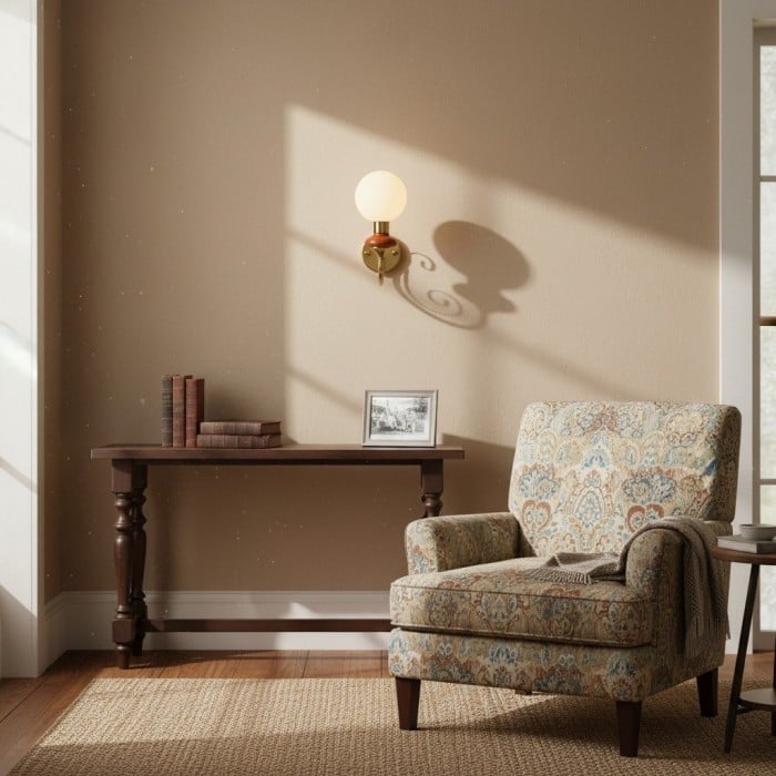 Noirvex Sculpturale Metalen Wandlamp – Elegant Verticaal Ontwerp voor Woonruimtes HL2357