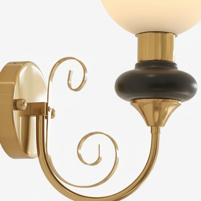 Noirvex Sculpturale Metalen Wandlamp – Elegant Verticaal Ontwerp voor Woonruimtes HL2357