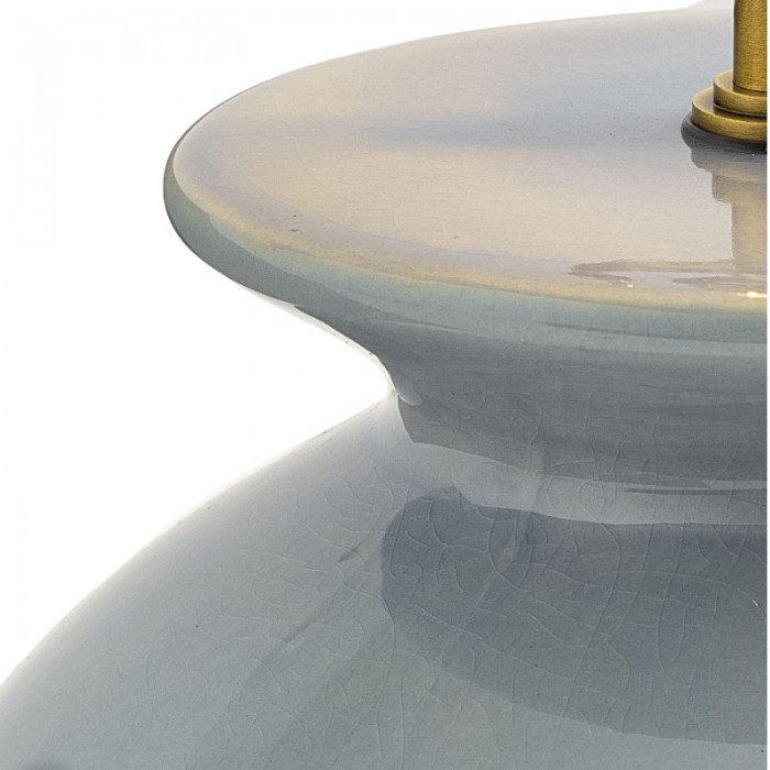 Nowoczesna lampa akcentowa Noria – ceramiczna kula do sypialni i gabinetu HL2291