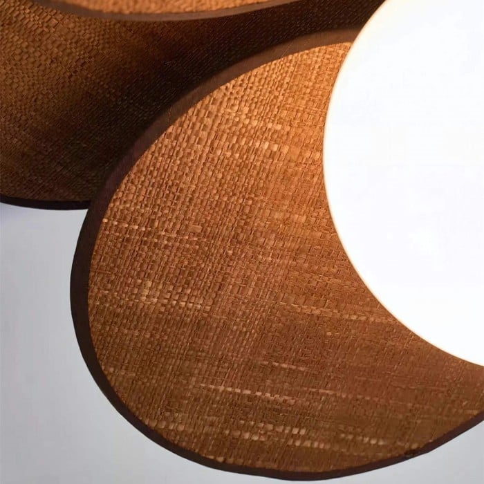 Orrise Artistic Layered Petal Pendant Light - Natural Inspired Lamp for Entryway and Bedroom HL2317