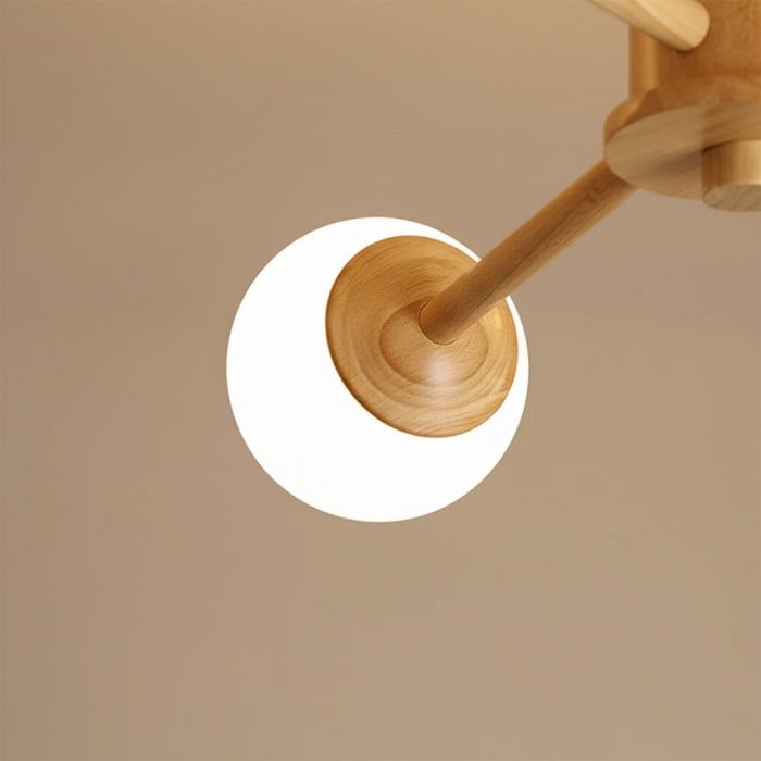 Orrise Molecular Design Ceiling Lamp - Artistic Branch Lighting Chandelier for Home Spaces HL2322