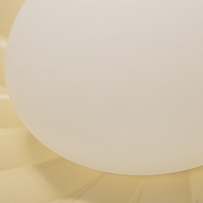 Pluvoria Modern Minimalist Scalloped Clouds Ceiling Light - Sleek Ceiling Lamp with Clean Lines HL2328