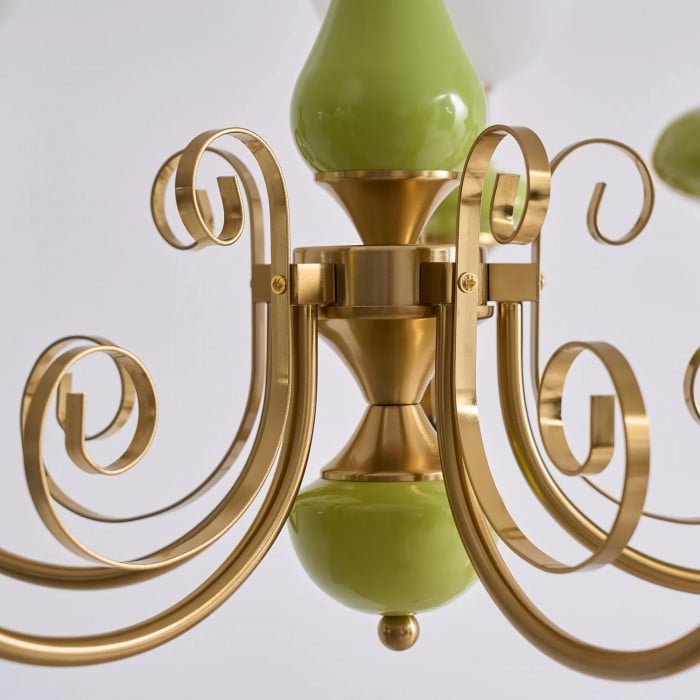 Radiara Kronleuchter – Modernes Luxus-Design mit geschichteten Steinscheiben für Ess- und Wohnbereich HL2327