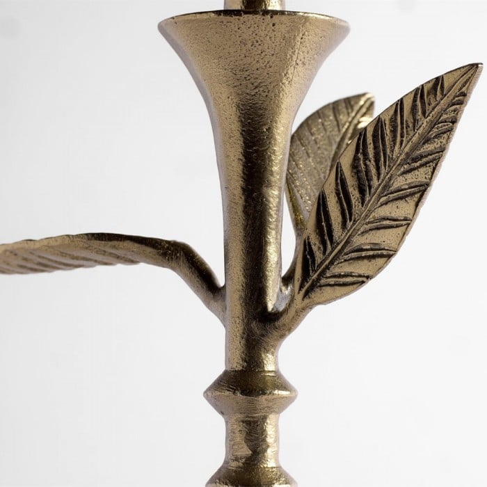 Roven Vintage Forged Iron Table Lamp - Botanical Pattern and Soft Linen Glow for Modern Interiors HL2277