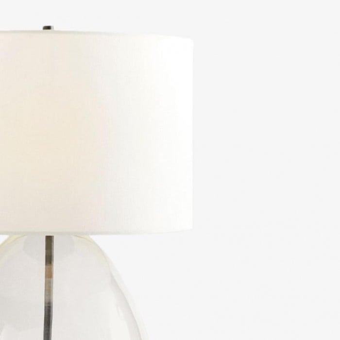 Lampa Sustaina Sustaina Sustaine z trwałego szkła – materiały z recyklingu i nowoczesny styl do kącika do czytania HL2396