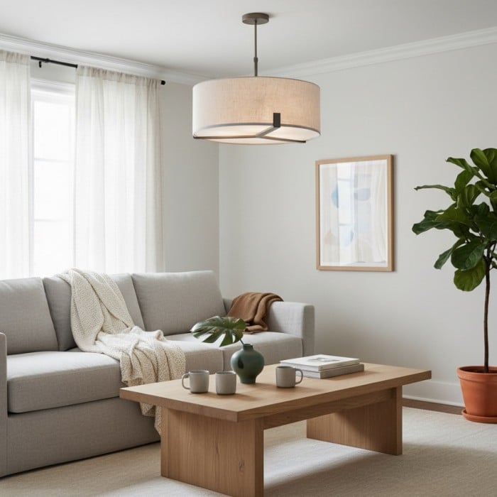 Tela 3 Light Suspension Light - Stylish Adjustable Pendant for Dining or Bedroom HL2404