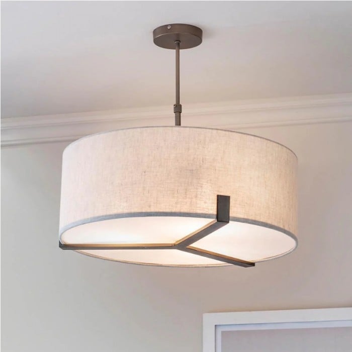 Tela 3 Light Suspension Light - Stylish Adjustable Pendant for Dining or Bedroom HL2404