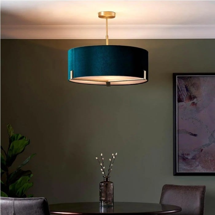 Tela 3 Light Suspension Light - Stylish Adjustable Pendant for Dining or Bedroom HL2404